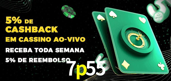 Promoções do cassino ao Vivo 7p55